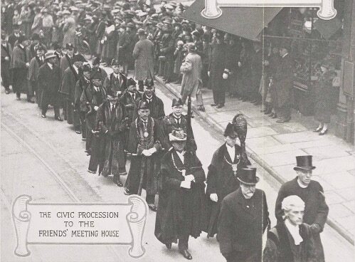 The civic procession